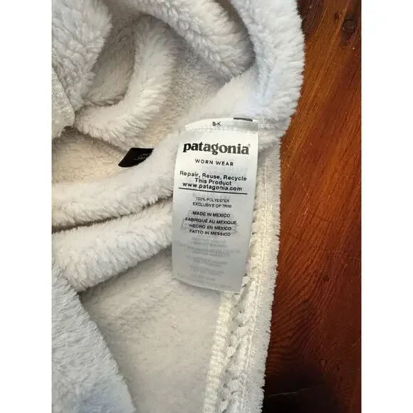 Patagonia Snap T Fleece Pullover Cream size small - Picture 8 of 11